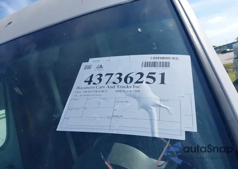 2016 Mercedes-Benz Sprinter 2500 High Roof/High Roof from USA, damaged, VIN WD3PE8DD3GP246161